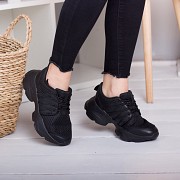 Кроссовки женские Fashion Xaliah 2655 37 размер 24 см Черный 40 Житомир