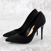 Туфли женские лодочки на шпильке Fashion Victoria 1257 37 размер 23,5 см Черный Житомир