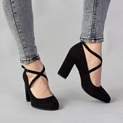 Туфли женские Fashion Beans 2531 35 размер 23 см Черный Житомир