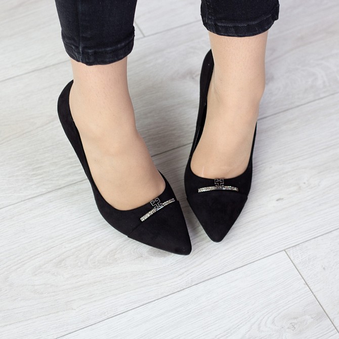 Туфли женские Fashion Becka 2533 39 размер 25 см Черный Житомир - изображение 1