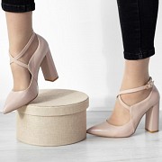 Туфли женские Fashion Chumley 2552 39 размер 25 см Бежевый Житомир