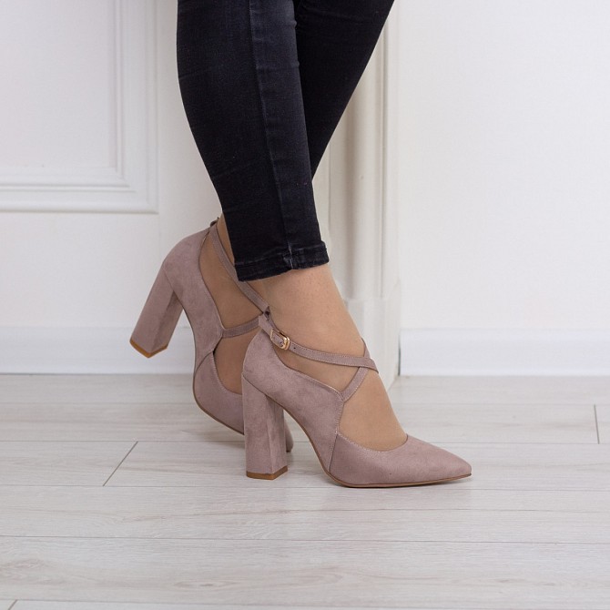 Туфли женские Fashion Dill 2500 39 размер 25 см Бежевый Житомир - изображение 1