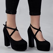 Туфли женские Fashion Drusilla 2489 38 размер 24 см Черный Житомир