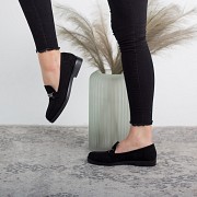 Лоферы женские Fashion Babsy 2588 38 размер 24,5 см Черный Житомир