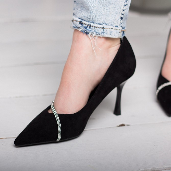 Туфли женские Fashion Beloved 2596 40 размер 25,5 см Черный Житомир - изображение 1