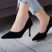 Туфли женские Fashion Calvin 2643 37 размер 24 см Черный Житомир