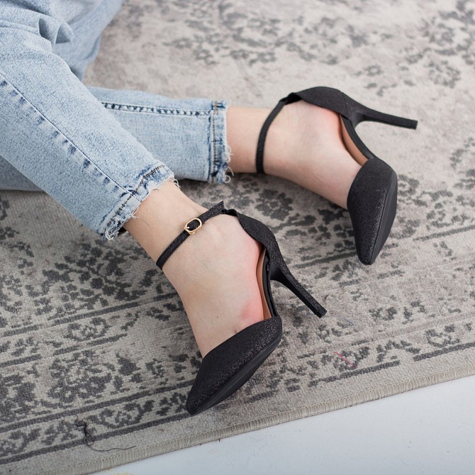 Туфли женские Fashion Quana 2612 36 размер 23,5 см Черный Житомир - изображение 1