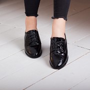 Туфли женские Fashion Quesa 2617 37 размер 24 см Черный Житомир
