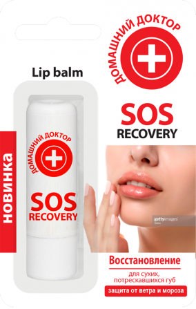 Бальзам для губ Домашний доктор SOS-recovery 3,6г Житомир - изображение 1