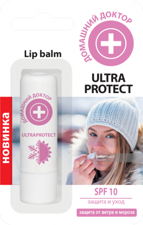 Бальзам для губ Домашний доктор Ultraprotect 3,6г Житомир - изображение 1