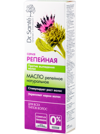 Dr.Sante Репейная серия. Масло натуральное репейное против выпадения волос 100 мл Житомир - изображение 1
