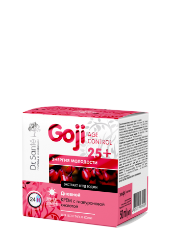 Dr.Sante Goji Age Control. 25+ Дневной крем с гиалуроновой кислотой 50 мл Житомир - изображение 1