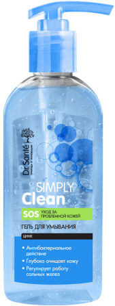 Dr.Sante Simply Clean. Гель для умывания 200 мл Житомир - изображение 1