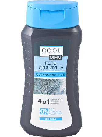 Cool Men ULTRASENSITIVE Гель для душа 250 мл Житомир - изображение 1