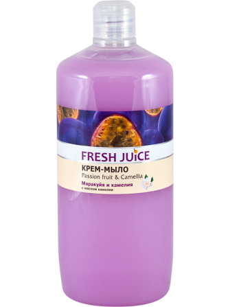 Fresh Juice. Крем-мыло. Маракуйя и камелия 1000 мл Житомир - изображение 1