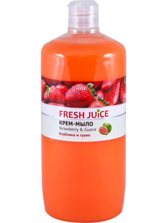 Fresh Juice. Крем-мыло. Клубника и Гуава 1000 мл Житомир - изображение 1
