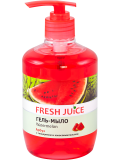 Fresh Juice. Гель-мыло с дозатором. Арбуз с глицерином 460 мл Житомир