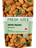 Fresh Juice. Крем-мыло дой-пак. Миндаль с увлажняющим молочком 460 мл Житомир