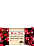 Fresh Juice. Мыло косметическое. Вишня и шоколад 75 г Житомир