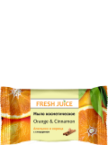 Fresh Juice. Мыло косметическое. Апельсин и корица 75 г Житомир