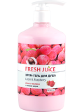 Fresh Juice. Крем-гель для душа. Личи и малина 750 мл Житомир