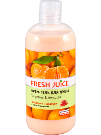 Fresh Juice. Крем-гель для душа. Мандарин и имбирь 500 мл Житомир - изображение 1