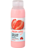 Fresh Juice. Крем-гель для душа. Клубника и красная восковница 300 мл Житомир