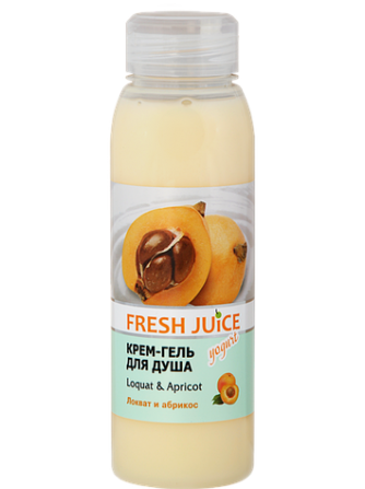 Fresh Juice. Крем-гель для душа. Локват и абрикос 300 мл Житомир - изображение 1