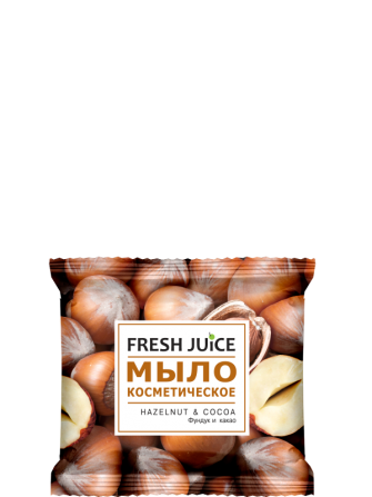 Fresh Juice. Мыло косметическое. Фундук и какао 75 г Житомир - изображение 1