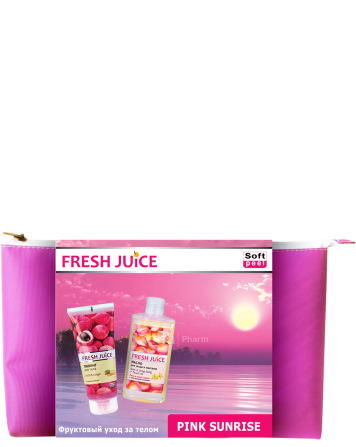 Fresh Juice. Косметический набор Pink Sunrise Житомир - изображение 1