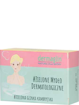 Dermaglin Дерматологическое Зеленое мыло 100г Житомир - изображение 1