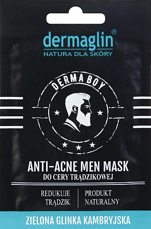 Dermaglin. Маска для мужчин «АНТИ-АКНЕ» 20 г Житомир - изображение 1