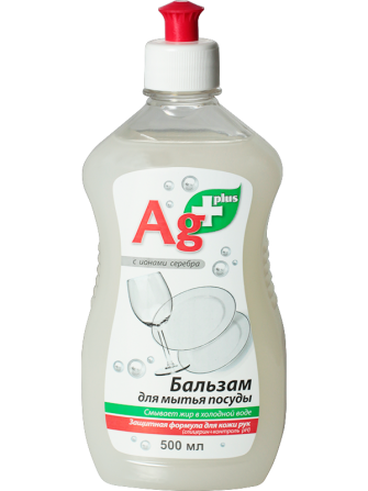 Ag-plus. Бальзам для мытья посуды Ag+ 500 мл Житомир - изображение 1