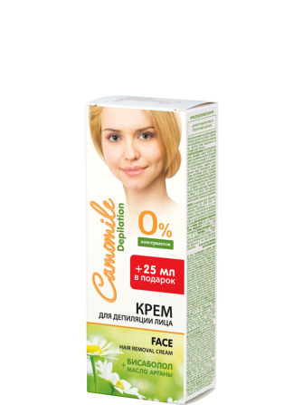 Camomile Depilation. Крем для депиляции лица 75 мл Житомир - изображение 1