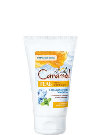 Lady Caramel Гель перед эпиляцией с охлаждающим эффектом 150мл Житомир - изображение 1