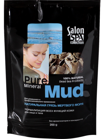 Salon SPA collection. Грязь Мертвого моря 200 г Житомир - изображение 1