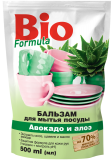 BIO Formula. Бальзам для мытья посуды Авокадо и Алоэ. Дой-пак 500 мл Житомир