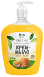 BIO Naturell. Крем-мыло. Мед с молоком 1000 мл с дозатором Житомир