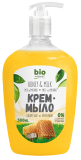 BIO Naturell. Крем-мыло. Мед с молоком 500 мл с дозатором Житомир