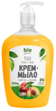 BIO Naturell. Крем-мыло. Персик 500 мл с дозатором Житомир