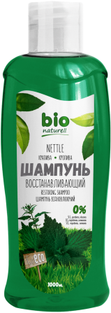 BIO Naturell. Шампунь восстанавливающий Крапива 1000 мл Житомир - изображение 1