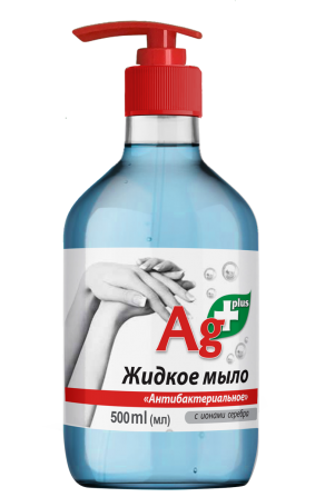 Ag-plus. Жидкое мыло. Антибактериальное 500 мл Житомир - изображение 1