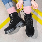 Ботинки женские из экозамши Житомир