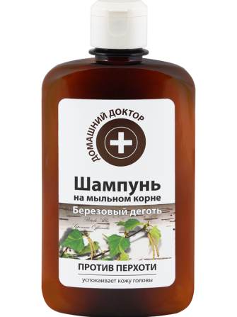 Домашний доктор. Шампунь. Березовый деготь Против перхоти 300 мл Житомир - изображение 1