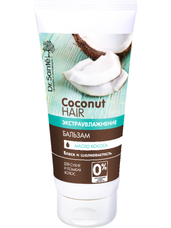 Dr.Sante Coconut Hair. Бальзам Экстраувлажнение 200 мл Житомир - изображение 1