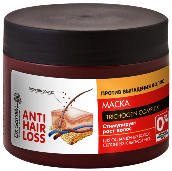 Dr.Sante Anti Hair Loss. Маска. Стимулирует рост волос 300 мл Житомир - изображение 1