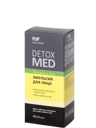 Elfa Pharm Detox Med. Эмульсия для лица 40 мл Житомир - изображение 1