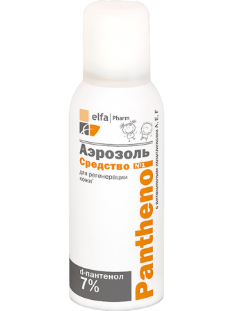 Elfa Pharm Panthenol. Аэрозоль с витаминным комплексом A, E, F 150 мл Житомир - изображение 1