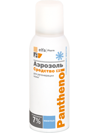 Elfa Pharm Panthenol. Аэрозоль с охлаждающим эффектом 150мл Житомир - изображение 1