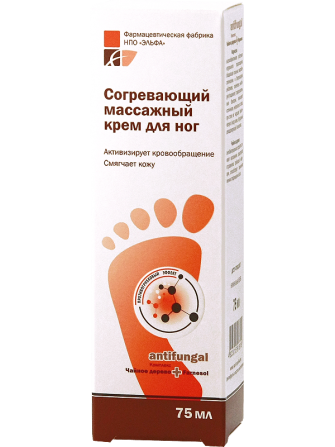 Elfa Pharm Farnesol. Согревающий массажний крем для ног 75 мл Житомир - изображение 1